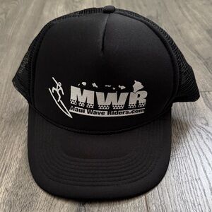 OTTO Black Mesh Trucker Hat